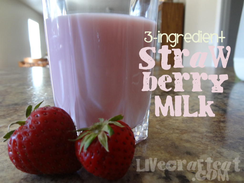 strawberries and milk recipe