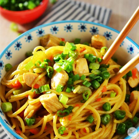 homemade chicken lo mein recipe