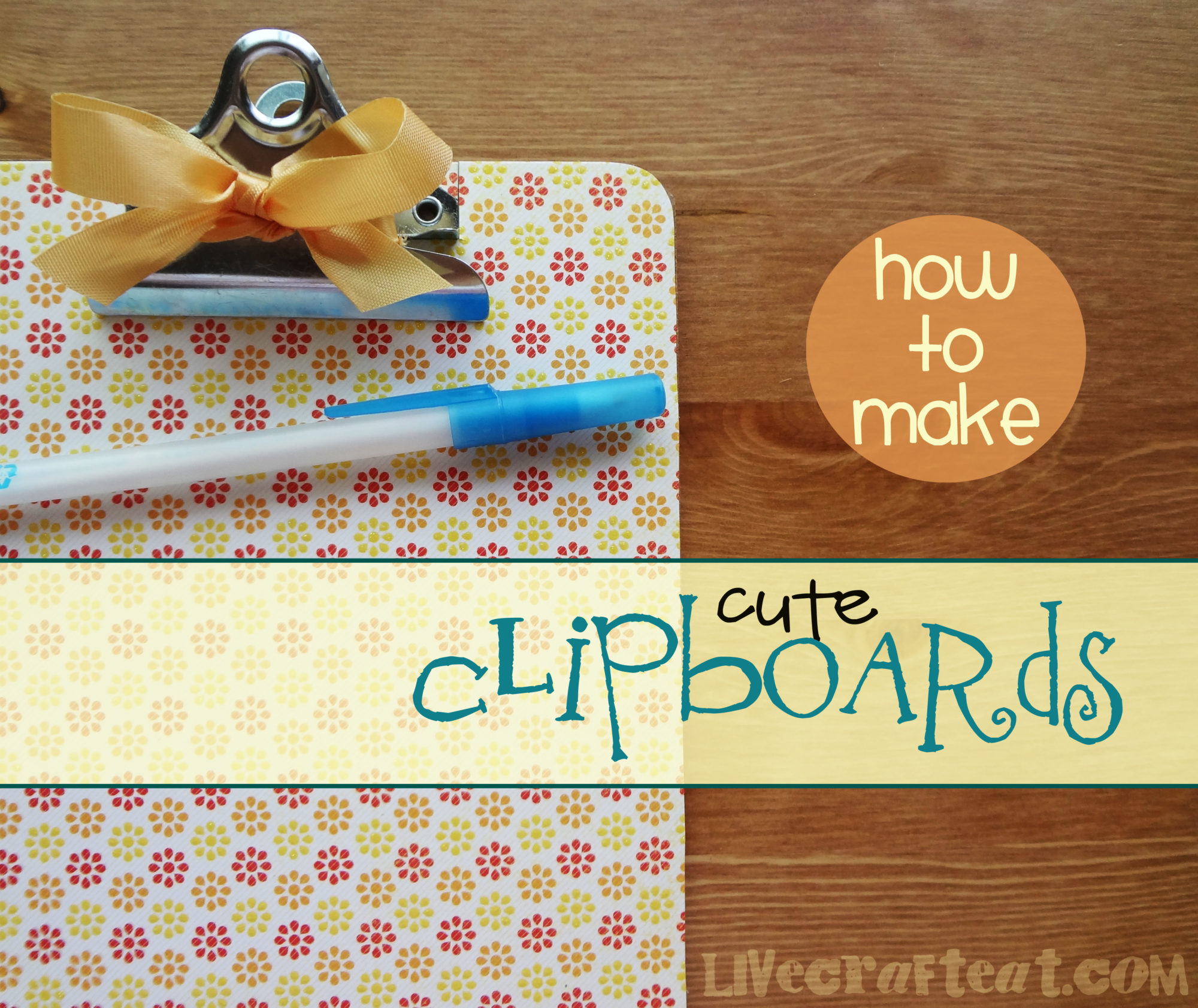 Craft Ideas - Decorative Clipboard Paper Background