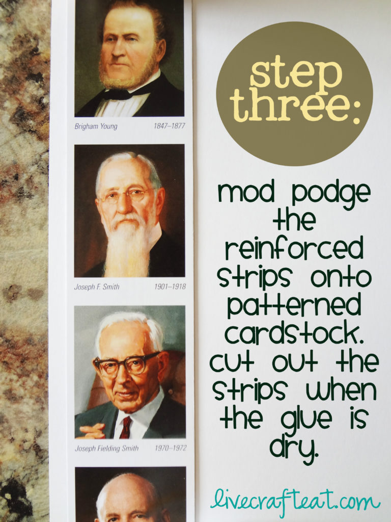 step three for general conference latter-day prophet matching game