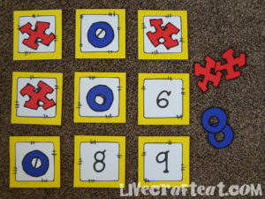 x's and o's for tic tac toe game