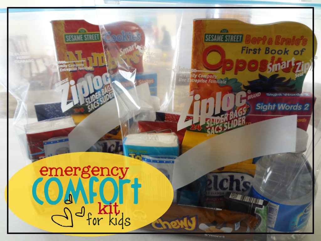 Comfort Kits For Kids - Emergency Comfort Kit - DIY Kits For Kids