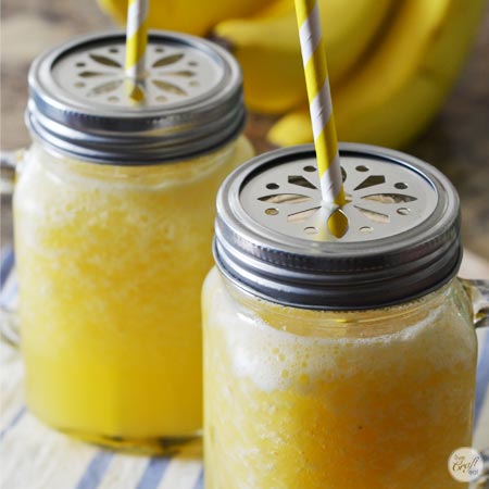 refreshingly simple banana slush punch recipe