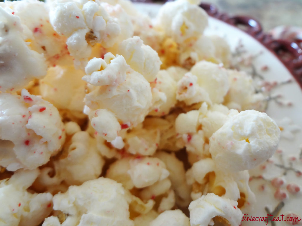 candy cane popcorn recipe