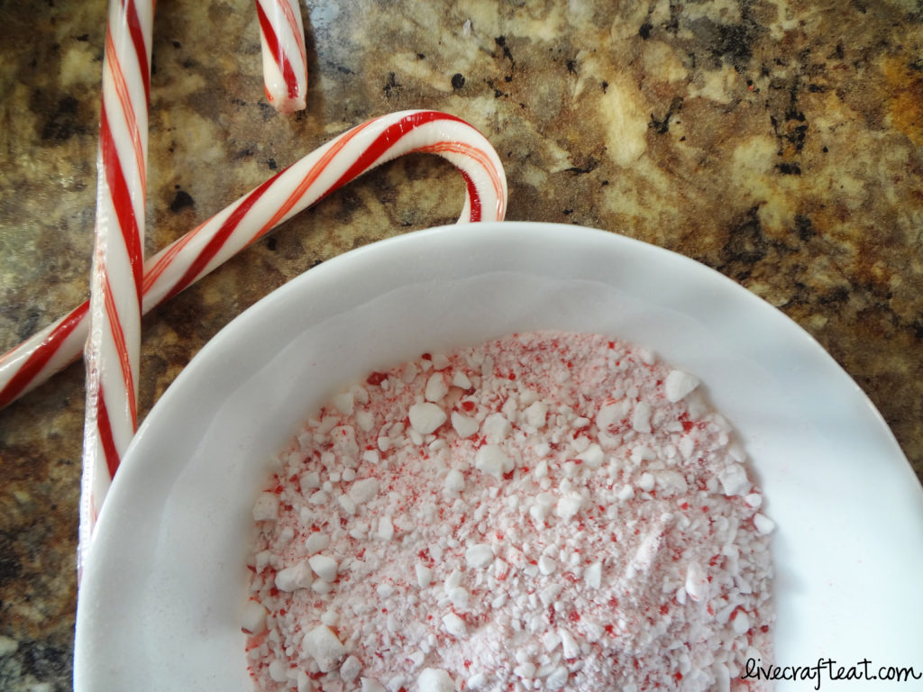 cruched candy canes