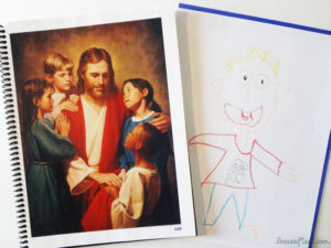 picture of jesus christ and children