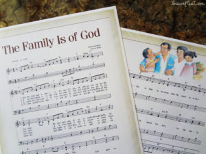 our father has a family - it's me...lds primary song