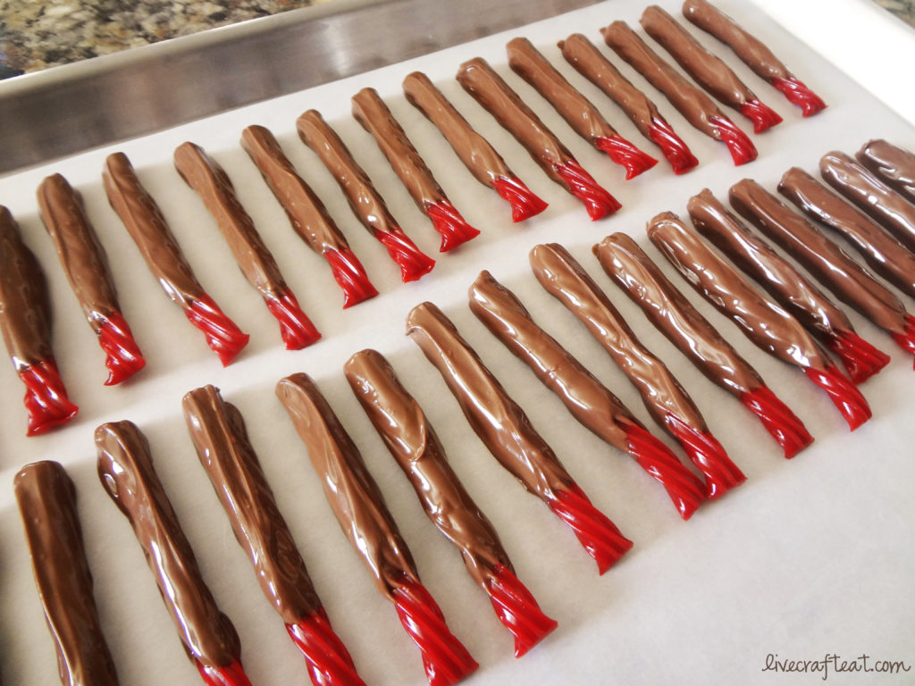 chocolate dipped licorice