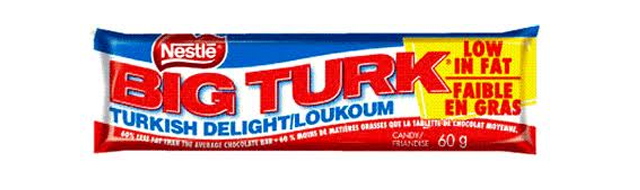 big turk chocolate bar