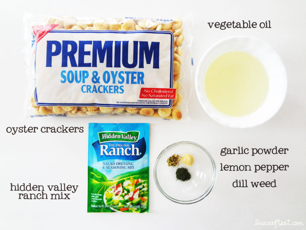 ranch crackers recipe