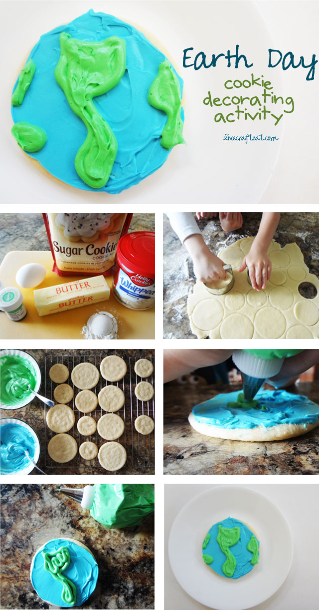 Earth Day Cookie Decorating With Kids Live Craft Eat