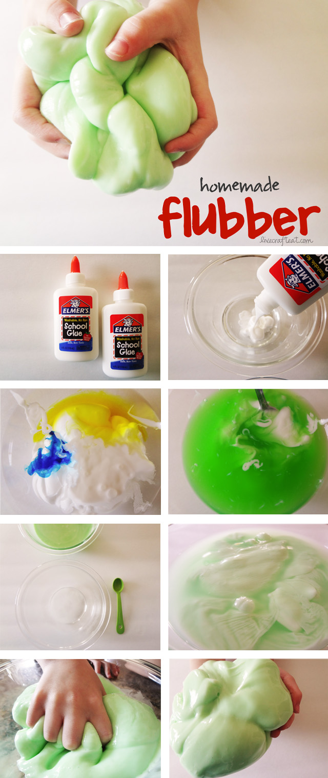 flubber recipe with borax and glue