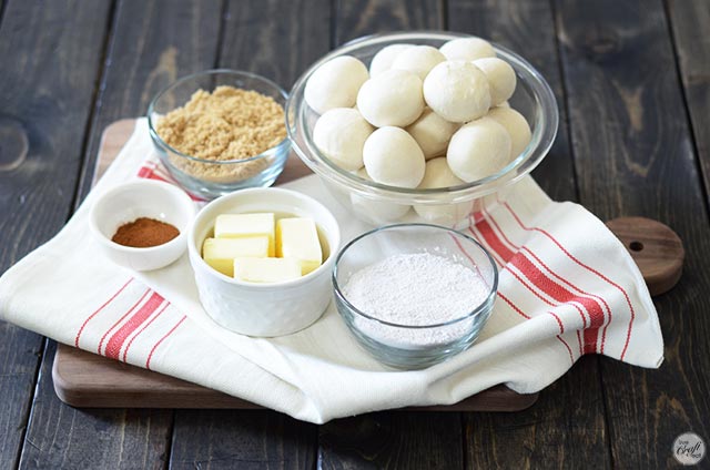 ingredients for overnight monkey bread