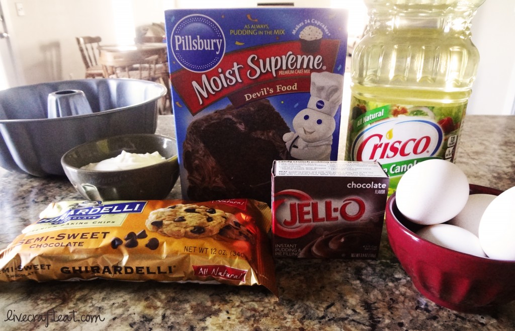 homemade chocolate cake ingredients