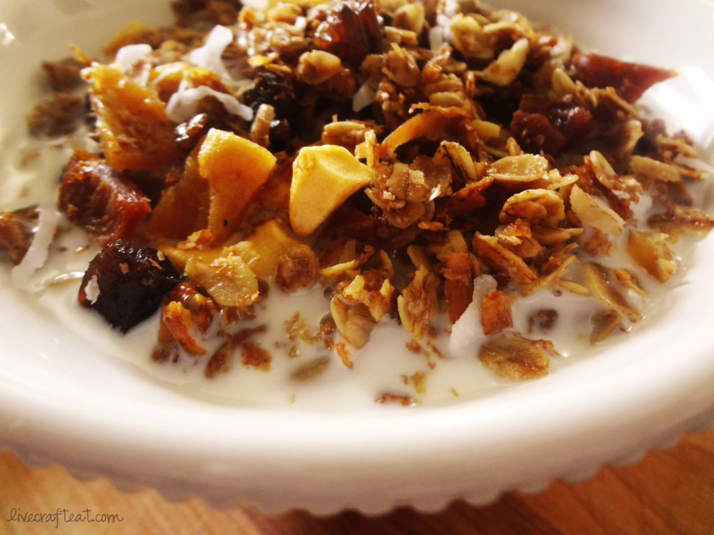 homemade granola recipe