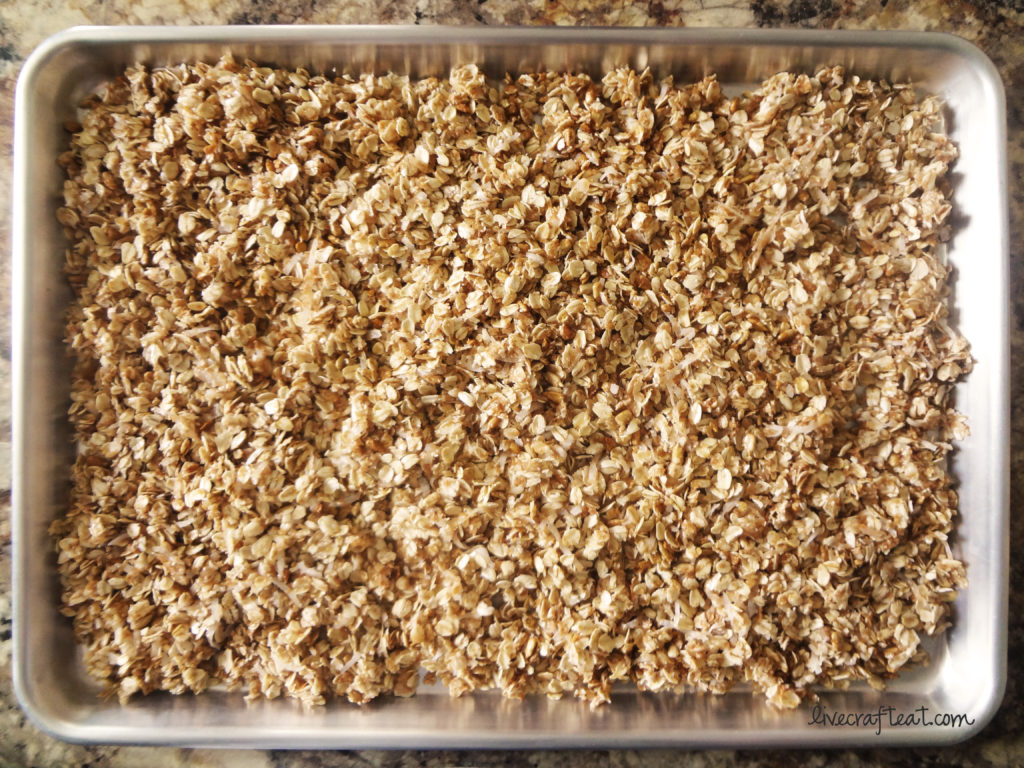 recipe for homemade granola