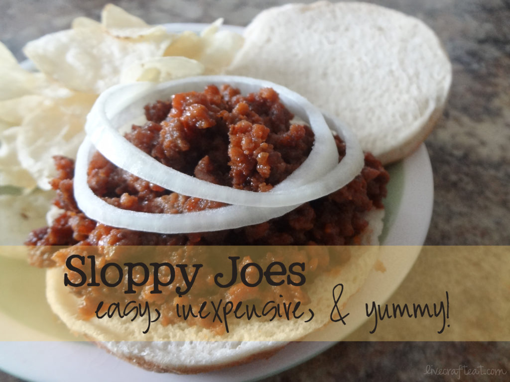 sloppy joes recipe