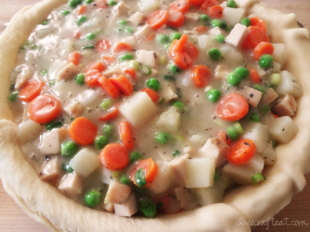 how to make a chicken pot pie