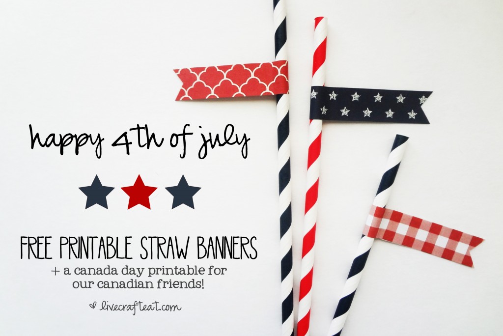 4th of july printables