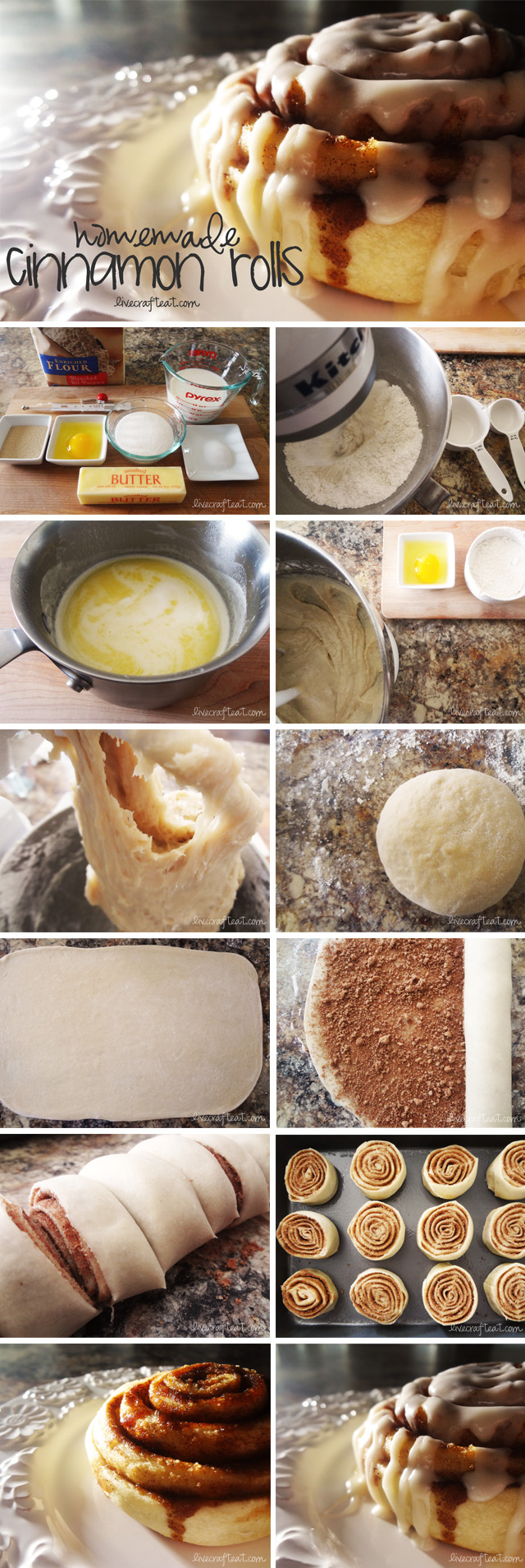 Homemade Cinnamon Rolls Recipe