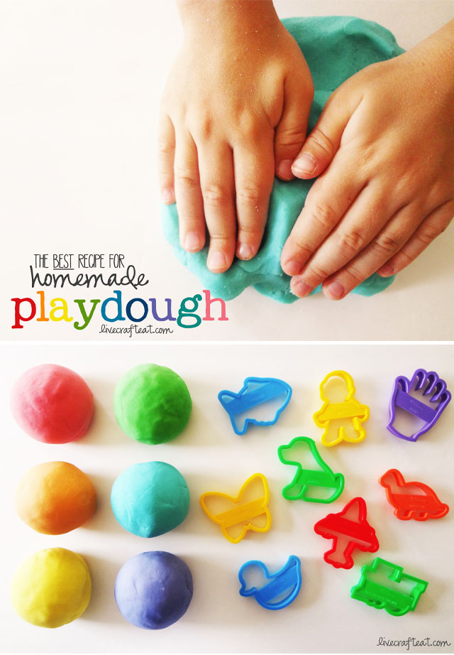 Easy Playdough Recipe