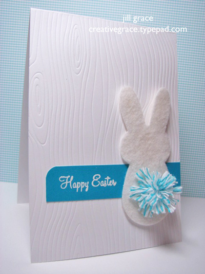 creativegrace - easter bunny card