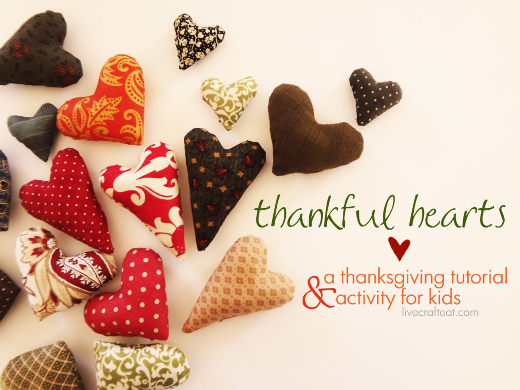 thankful hearts :: a thanksgiving tutorial & activity for kids