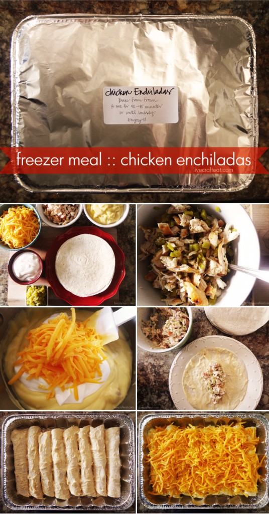 step-by-step chicken enchiladas recipe