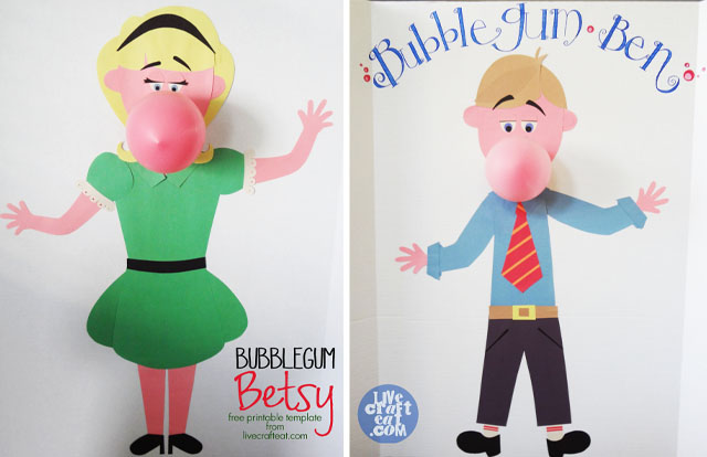 a fabulous way to help your primary kids sing their best! bubblegum ben and bubblegum betsy