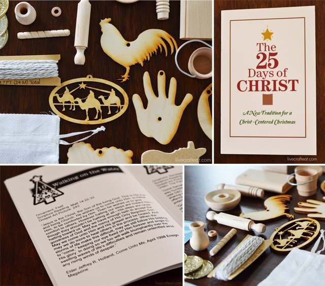 25 Days of Christ LDS Advent Calendar Giveaway! Live Craft Eat