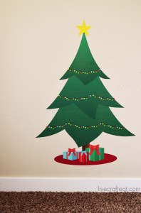christmas tree advent for kids