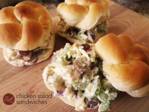 homemade chicken salad sandwich recipe