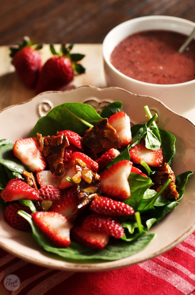 Strawberry Spinach Salad & Poppy Seed Dressing Recipe | LCE