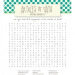 lds word searches for kids - free printable