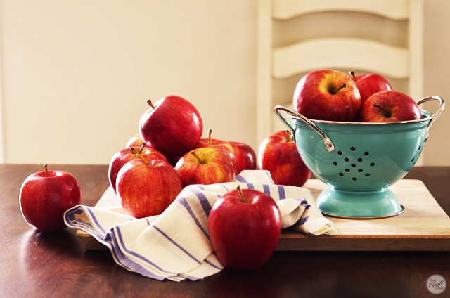 red apples - perfect for homemade "pink" applesauce