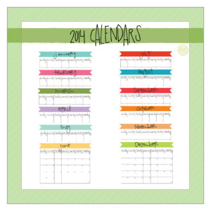 etsy monthly calendar