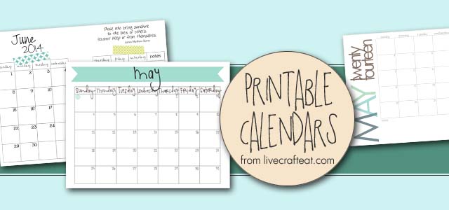 free calendars