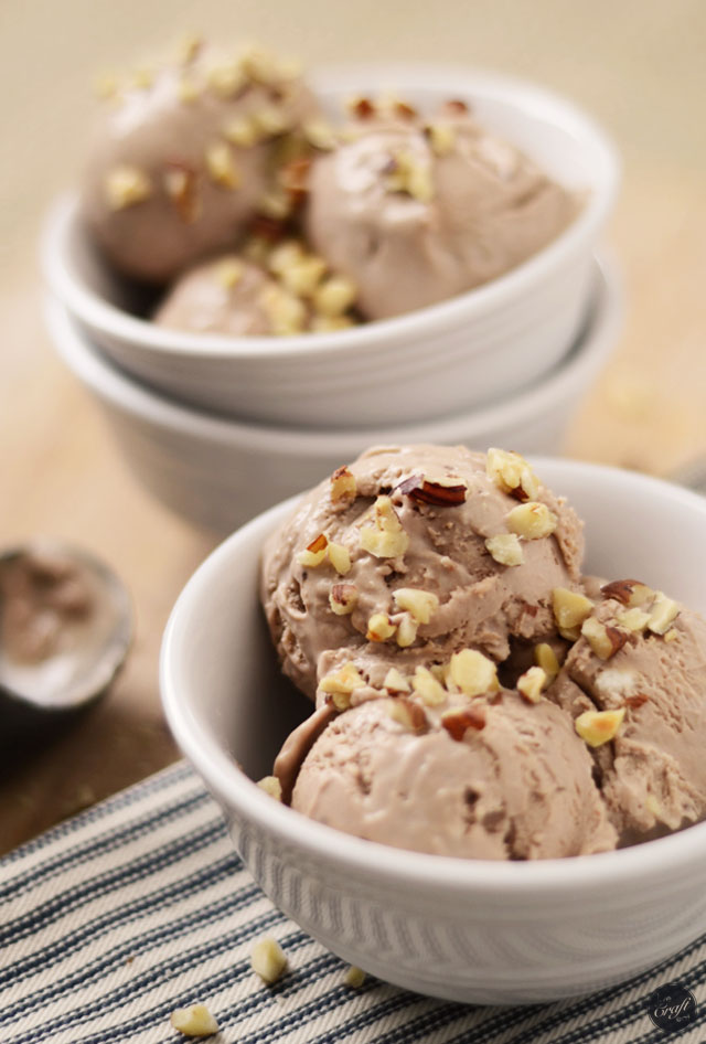 Nutella ice cream recipe with ice cream discount maker