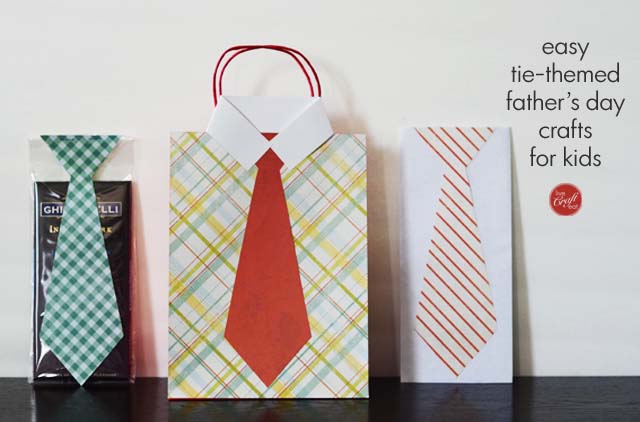 Father's Day Crafts - Tie Themed Gifts