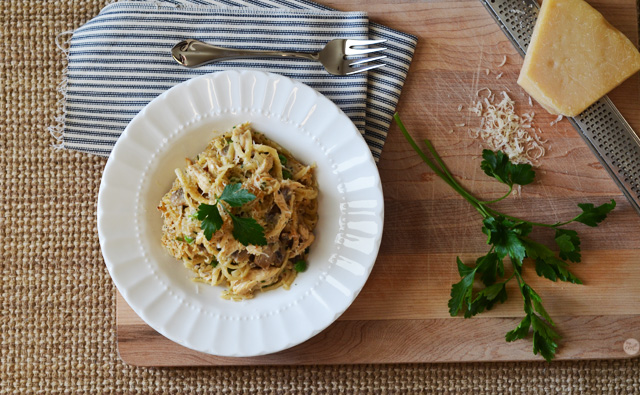 easy peasy chicken tetrazzini recipe