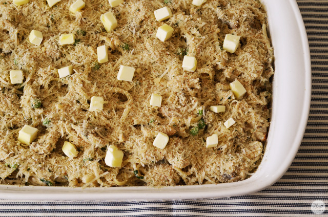 chicken tetrazzini casserole