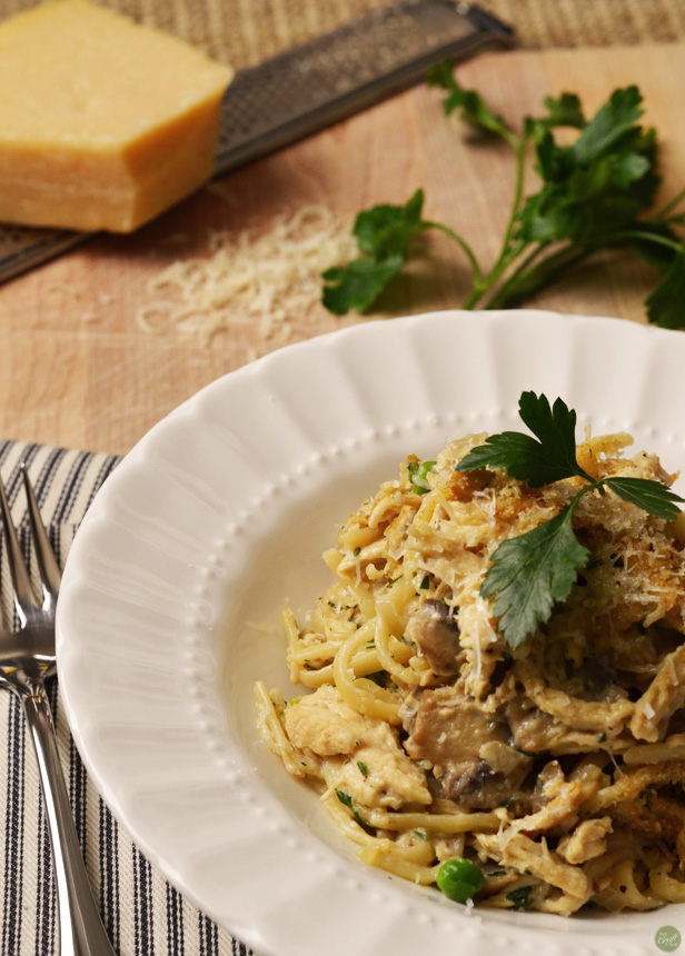 easy peasy chicken tetrazzini. yum!!!