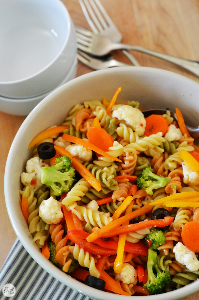 Italian Pasta Salad Recipe | Live Craft Eat