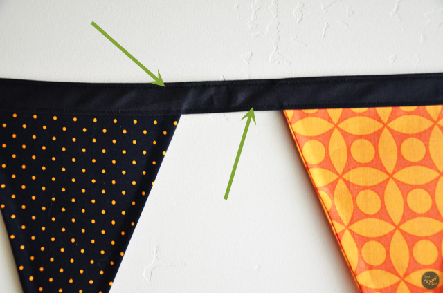 how to make fabric bunting :: easy turtorial