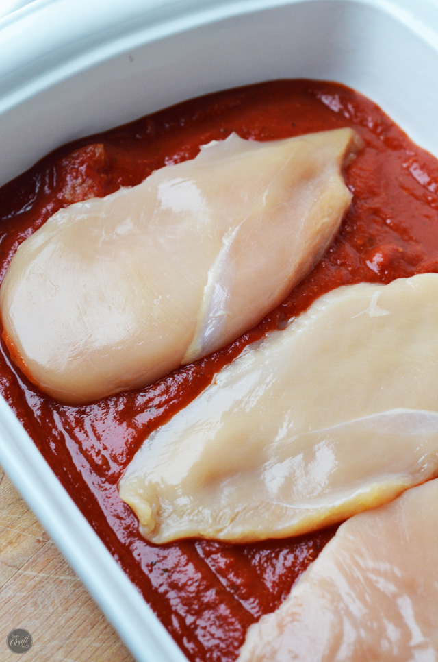 step-by-step chicken parm