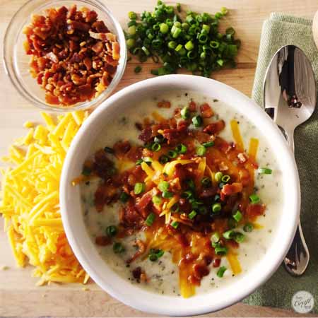 baked potato soup recipe