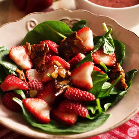 strawberry spinach salad 450x450