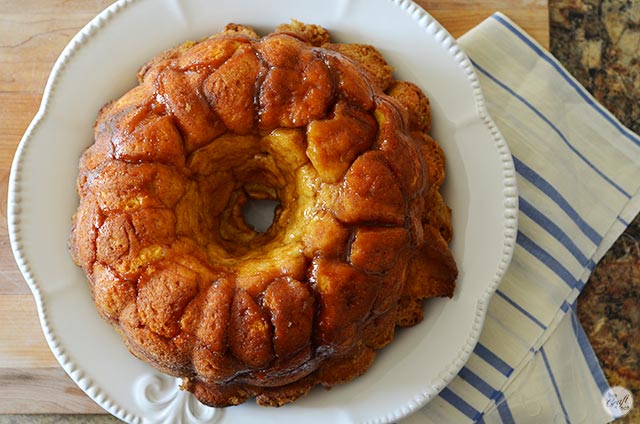 easy monkey bread recipe - only 5 ingredients and super simple to make!