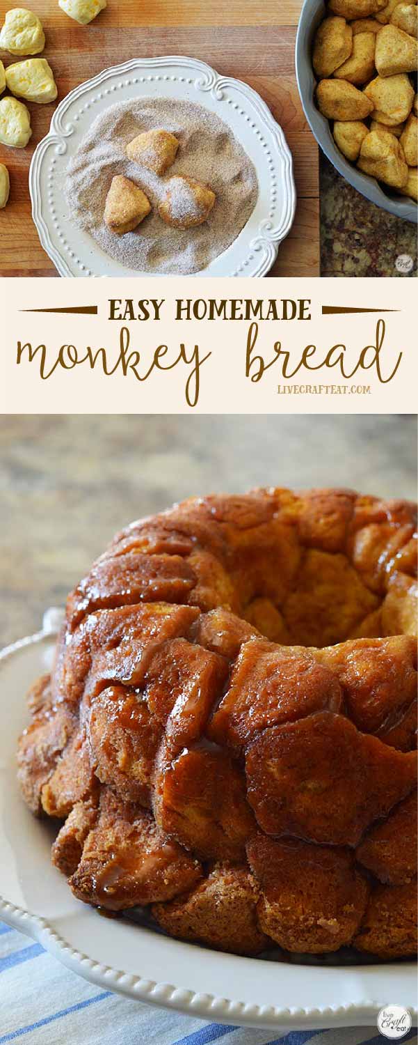 Easy Monkey Bread Recipe With Biscuits (Only 6 Ingredients!)