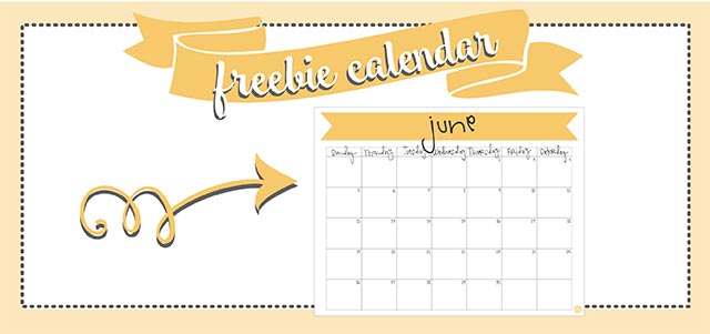 June 16 Calendar Free Printable Live Craft Eat
